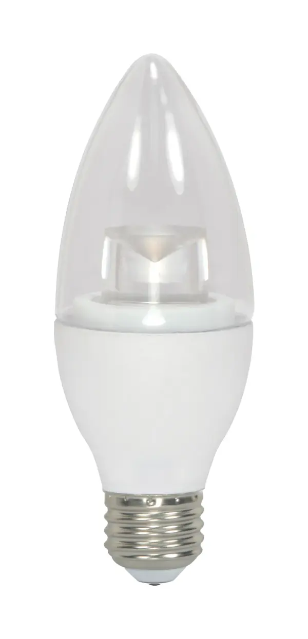 3.5 Watt - B11 LED - 3000K - Medium base - 120 Volt - Image 1