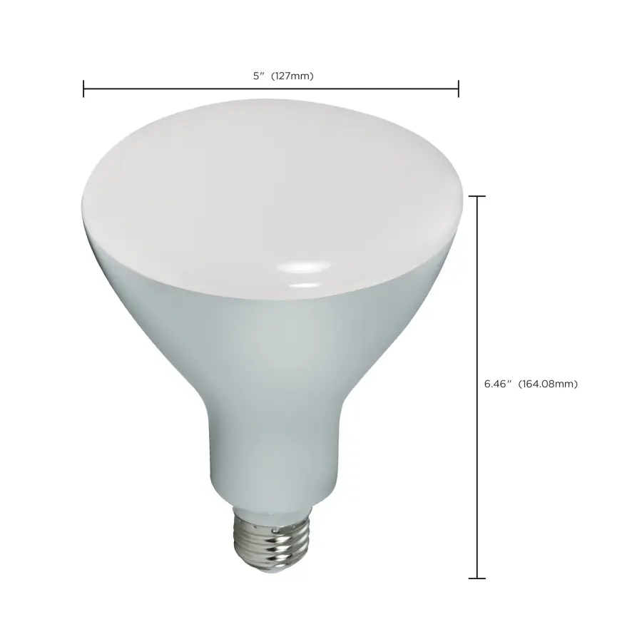 13 Watt - BR40 LED - 3000K - Medium base - 120 Volt - Image 9