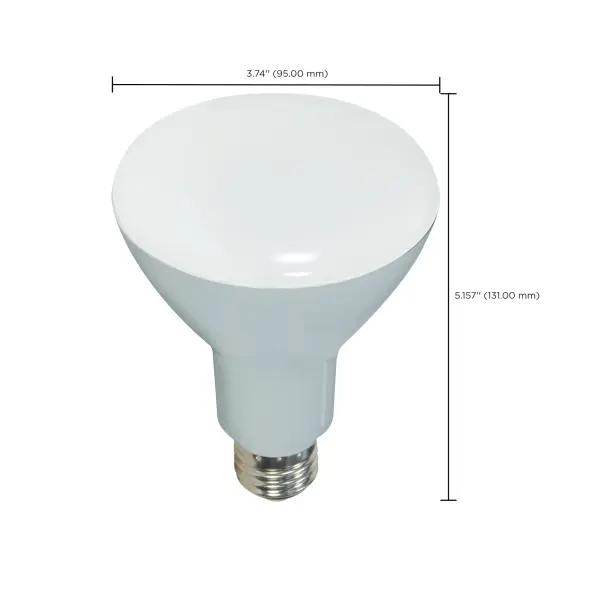 7.5 Watt - BR30 LED - 5000K - Medium base - 120 Volt - Image 9