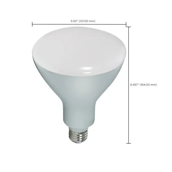 13 Watt - BR40 LED - 5000K - Medium base - 120 Volt - Image 9