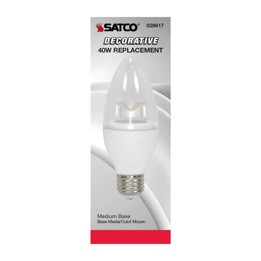 3.5 Watt - B11 LED - 2700K - Medium base - 120 Volt - Image 3