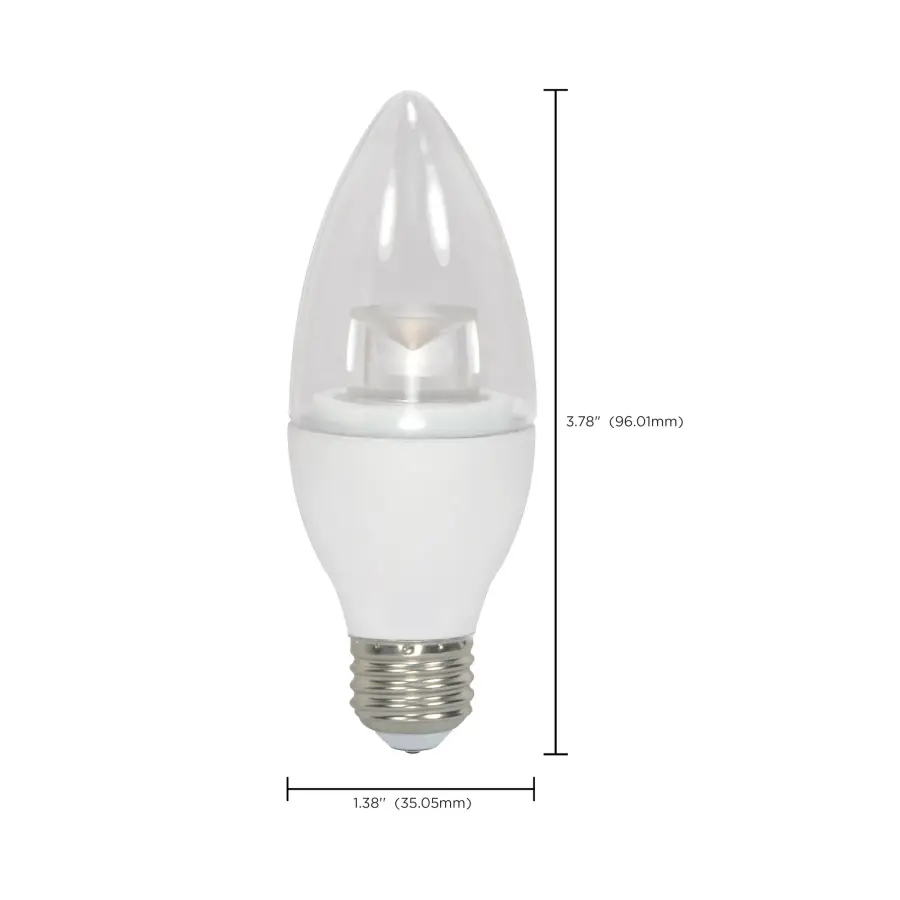 3.5 Watt - B11 LED - 2700K - Medium base - 120 Volt - Image 8