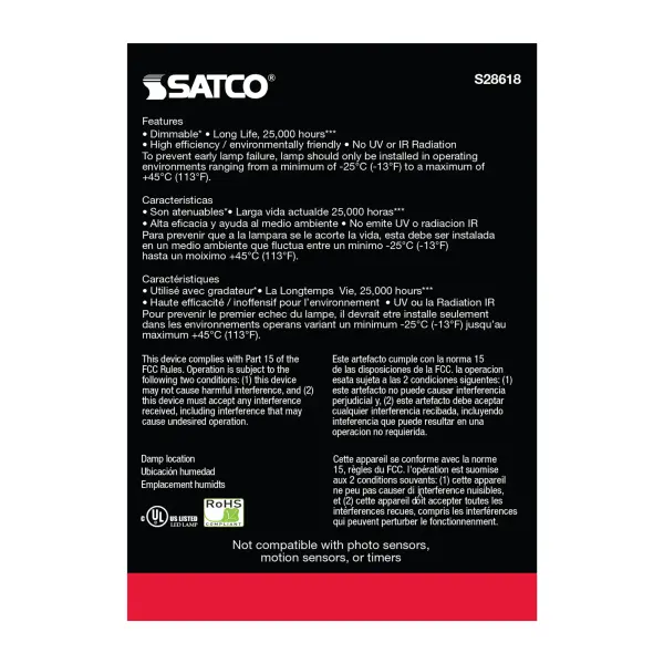 4 Watt - LED G25 - 4000K - Medium base - 120 Volt - Image 4