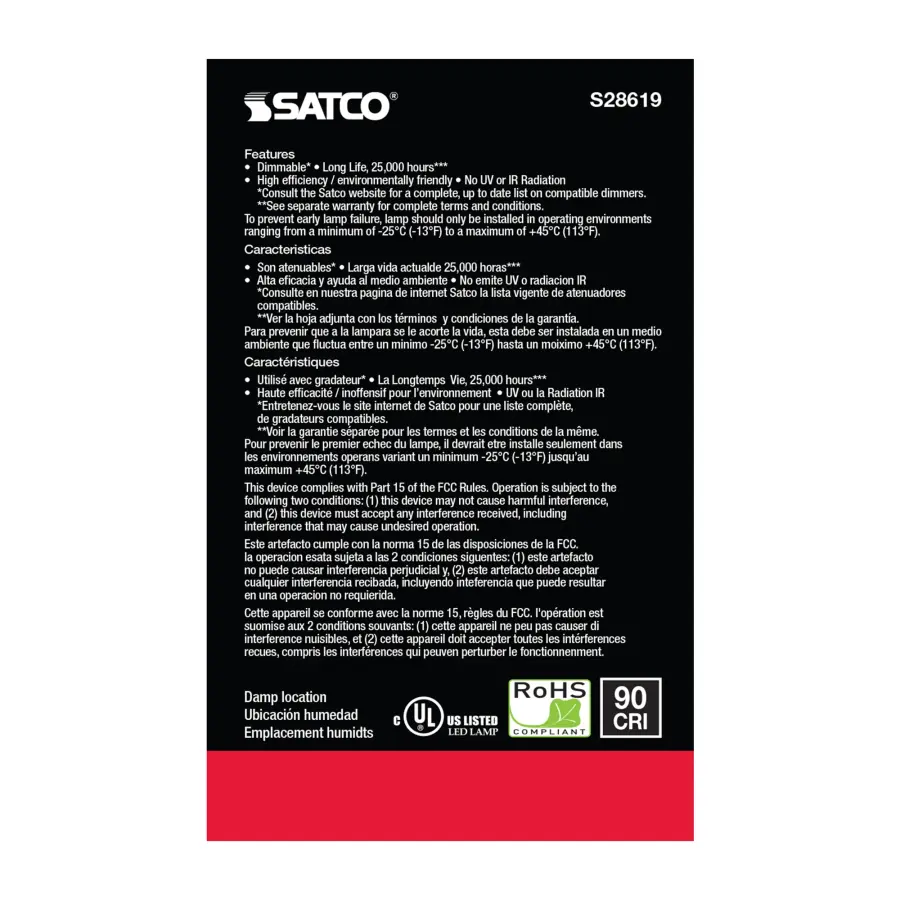 6 Watt - R20 LED - 5000K - Medium base - 120 Volt - Image 4