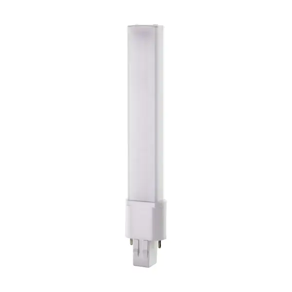 6 Watt LED PL 2-PIN - 4000K - 600 Lumens - GX23 base - 50000 Average rated hours - 360 deg. Beam Angle - 120-277 Volt - Type B - Ballast Bypass - Image 1