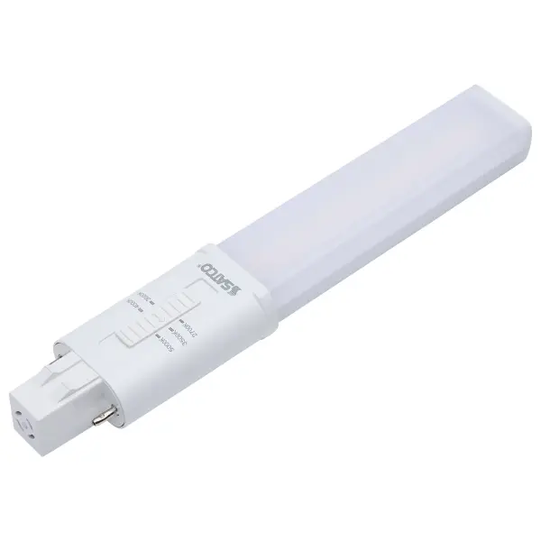 6 Watt LED PL 2-PIN - GX23 Base - 27K/30K/35K/40K/50K CCT Selectable - 120-277 Volt - Type B - Ballast Bypass - Image 3