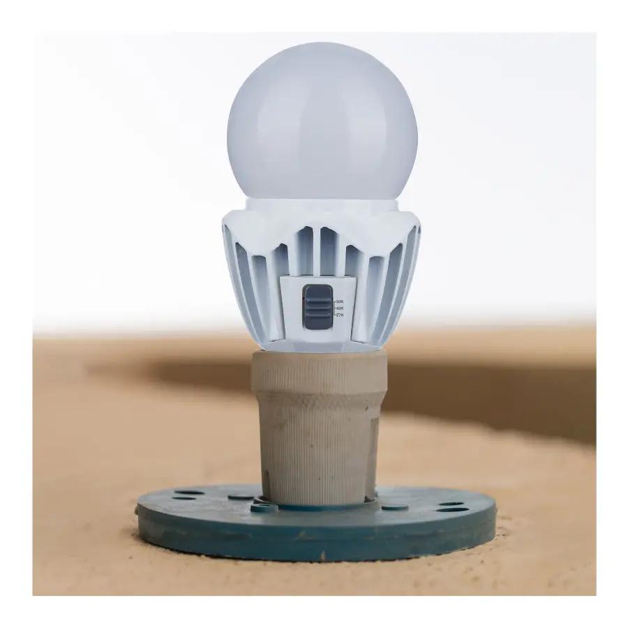 20 Watt LED A21 - High Lumen Output - 27K/40K/50K CCT Selectable - Medium Base - White Finish - 120V-277V - Image 4