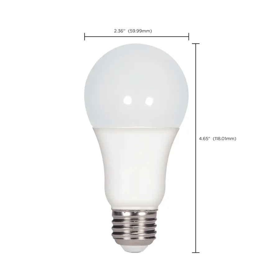 15.5 Watt - A19 LED - 4000K - Medium base - 220 deg. Beam Angle -120 Volt - Image 8