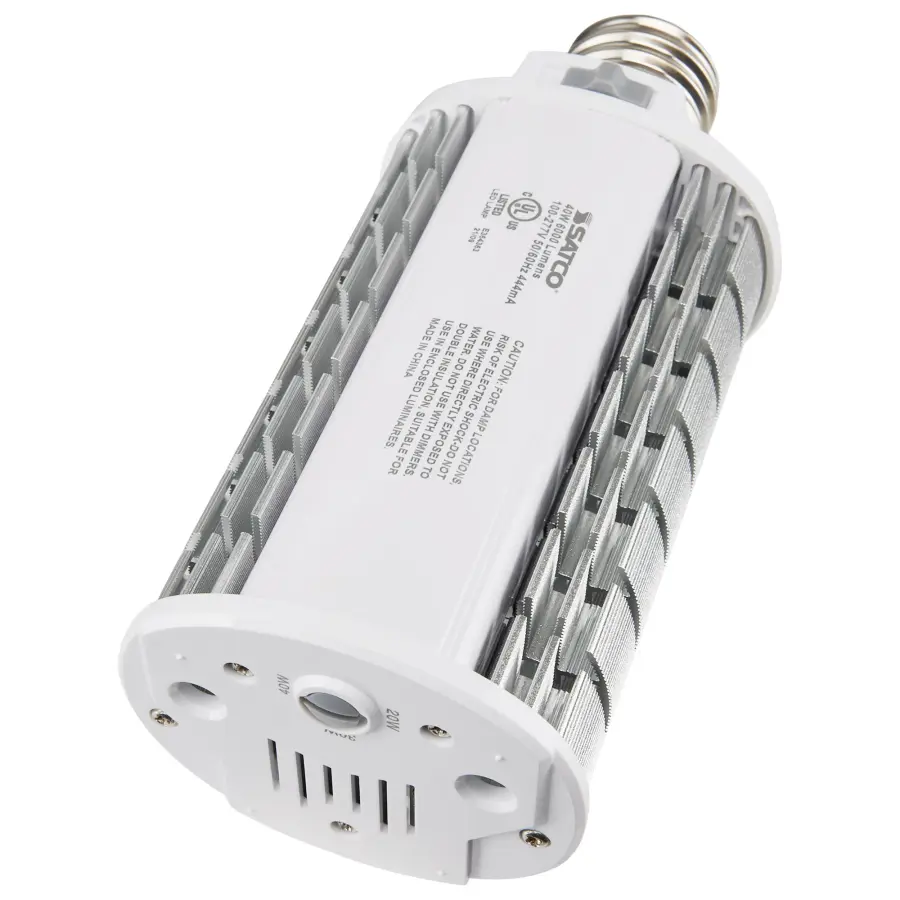 20/30/40 Wattage Selectable - LED Hi-Pro Wall Pack - CCT Selectable 3K/4K/5K - Type B - Ballast Bypass - Extended Mogul base - 100-277 Volt - ColorQuick Technology - PowerQuick Technology - Image 4