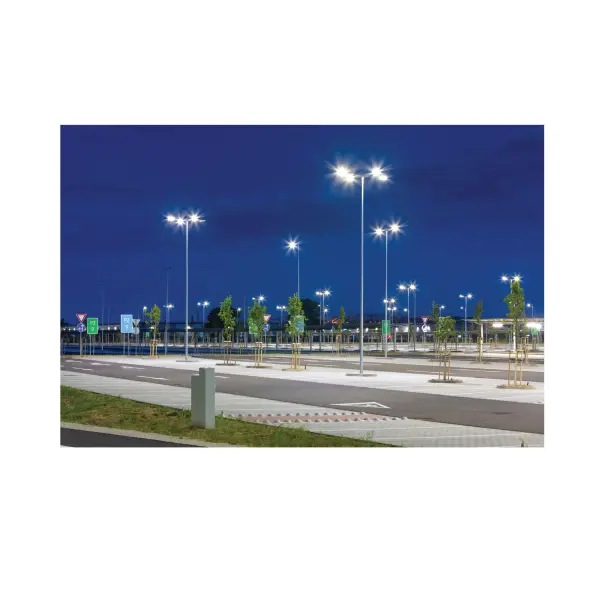 LED Shoe Box Lamp - 60/70/80 Wattage Selectable - 3K/4K/5K CCT Selectable - 120-277 Volt - White Finish - Image 14