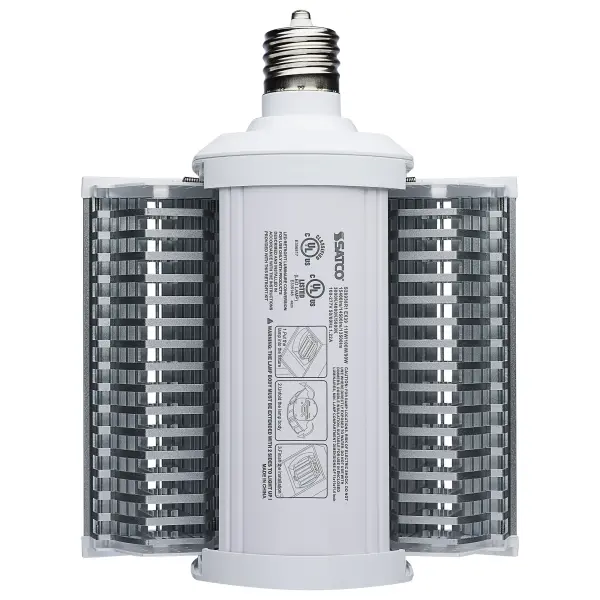 LED Shoe Box Lamp - 90/100/110 Wattage Selectable - 3K/4K/5K CCT Selectable - 120-277 Volt - White Finish - Image 3