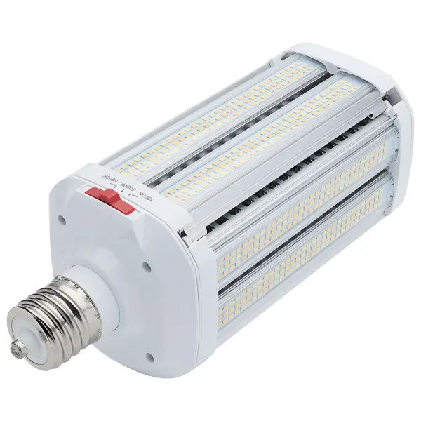 LED Shoe Box Lamp - 90/100/110 Wattage Selectable - 3K/4K/5K CCT Selectable - 120-277 Volt - White Finish - Image 6