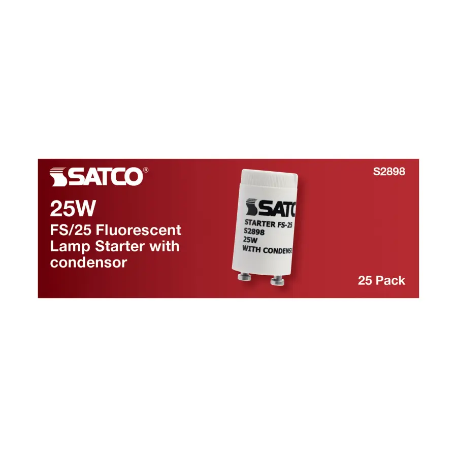 FS/25 Starter with condensor - 25W - FSV25 FS1P 42513 42512 - Image 2