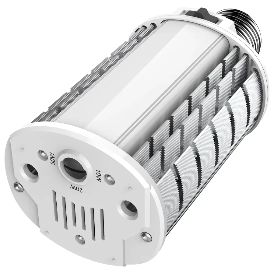 10/20/30 Wattage Selectable - LED Hi-Pro Wall Pack - CCT Selectable 3K/4K/5K - Type B - Ballast Bypass - Medium base - 100-277 Volt - ColorQuick Technology - PowerQuick Technology - Image 4