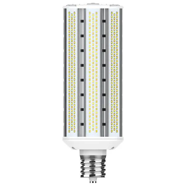 SATCO NUVO's wattage and CCT selectable Hi-Pro LED lamp is an energy efficient lighting solution for large scale lighting applications. Designed to focus clean and efficient LED light at 180 degrees from higher fixtures, this lamp is perfect for parks, parking lots, or anywhere a cascade of light is needed for safety and impact. This versatile lamp is dimmable and delivers 50,000 hours of illumination.