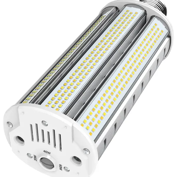 20/40/60 Wattage Selectable - LED Hi-Pro Wall Pack - CCT Selectable 3K/4K/5K - Type B - Ballast Bypass - Extended Mogul base - 100-277 Volt - ColorQuick Technology - PowerQuick Technology - Image 3