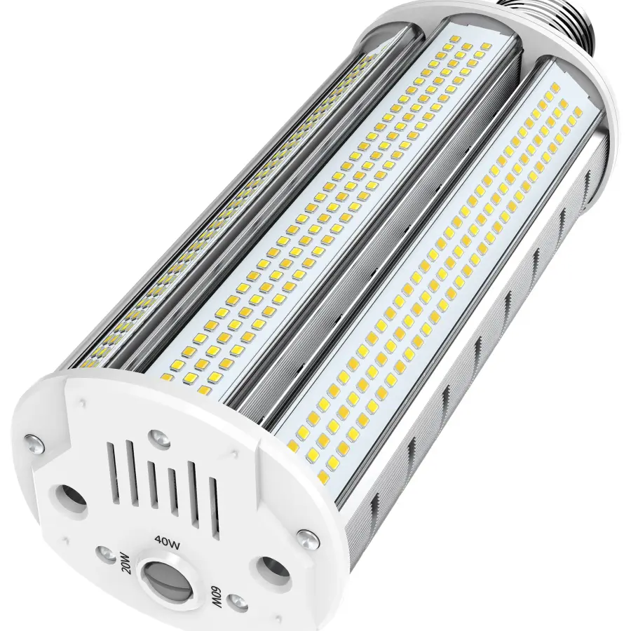 20/40/60 Wattage Selectable - LED Hi-Pro Wall Pack - CCT Selectable 3K/4K/5K - Type B - Ballast Bypass - Extended Mogul base - 100-277 Volt - ColorQuick Technology - PowerQuick Technology - Image 3