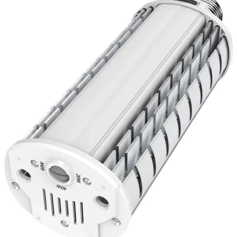 20/40/60 Wattage Selectable - LED Hi-Pro Wall Pack - CCT Selectable 3K/4K/5K - Type B - Ballast Bypass - Extended Mogul base - 100-277 Volt - ColorQuick Technology - PowerQuick Technology - Image 4