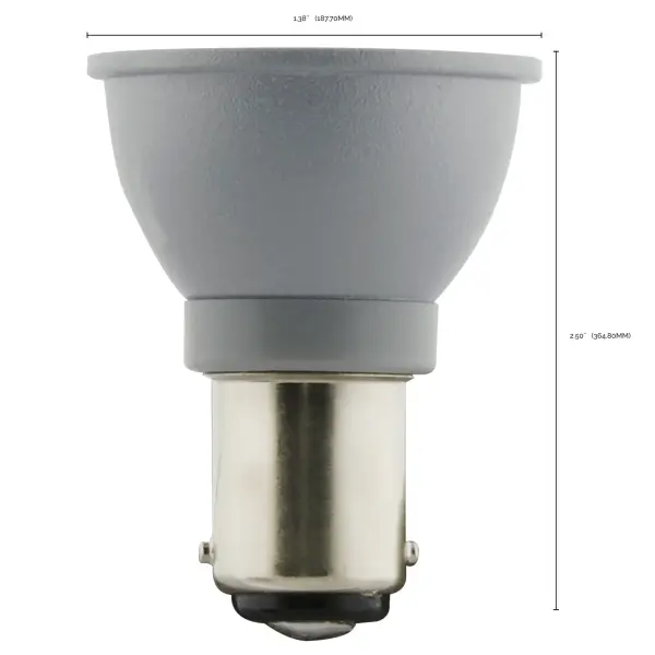 3 Watt - ALR12 LED - 3000K - Double Contact Base - 12 Volt - Image 7