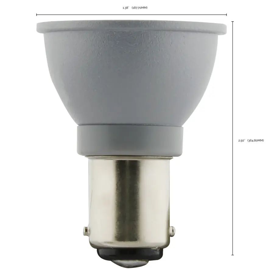 3 Watt - ALR12 LED - 3000K - Double Contact Base - 12 Volt - Image 7