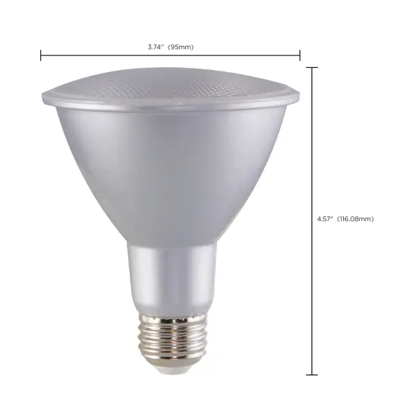 12.5 Watt - PAR30LN LED - 3500K - 25 deg. Beam Angle - Medium base - 120 Volt - Image 12