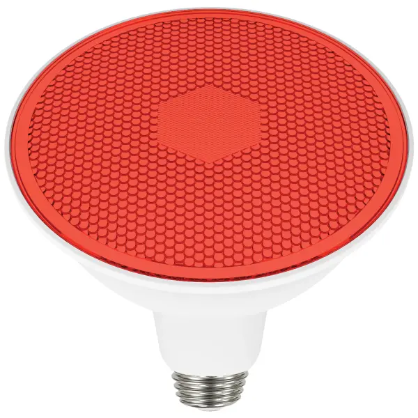 11.5 Watt PAR38 LED - Red - 90 degree Beam Angle - Medium base - 120 Volt - Image 3
