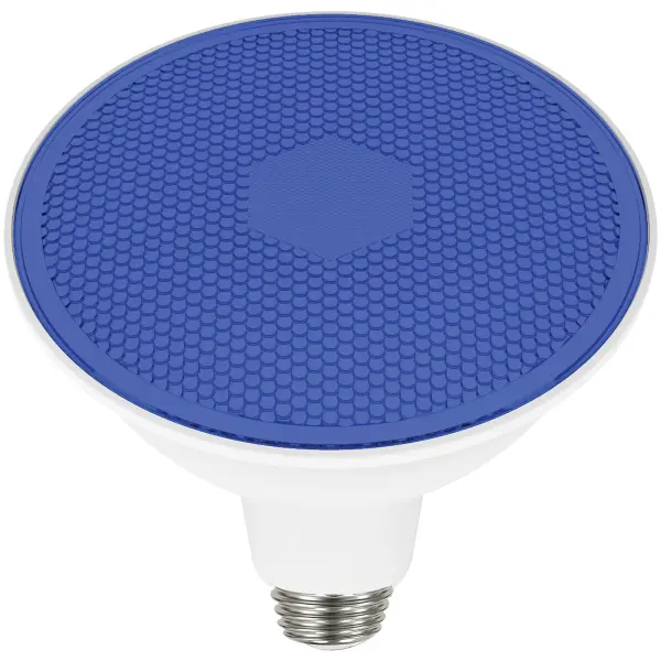 11.5 Watt PAR38 LED - Blue - 90 degree Beam Angle - Medium base - 120 Volt - Image 3