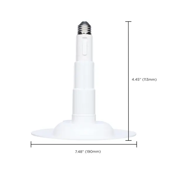 12 Watt LED Downlight Retrofit - 5-6 Inch - CCT Selectable - 120 Volt - 2 Pack - Image 13