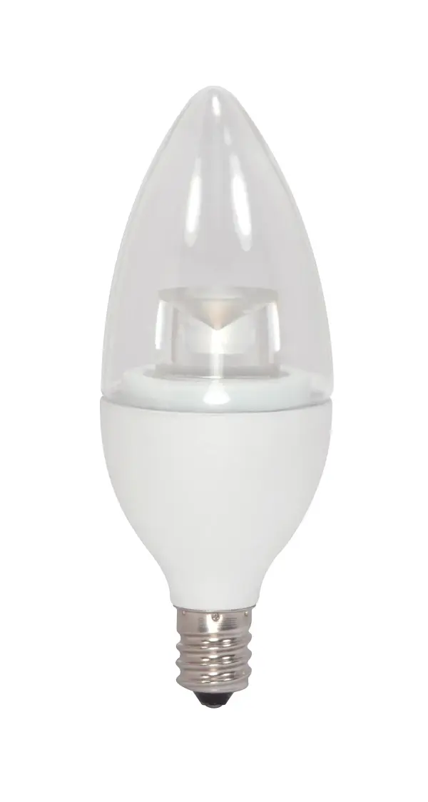 3.5 Watt LED Candle - 2700K - Candelabra base - 120 Volt - Image 1