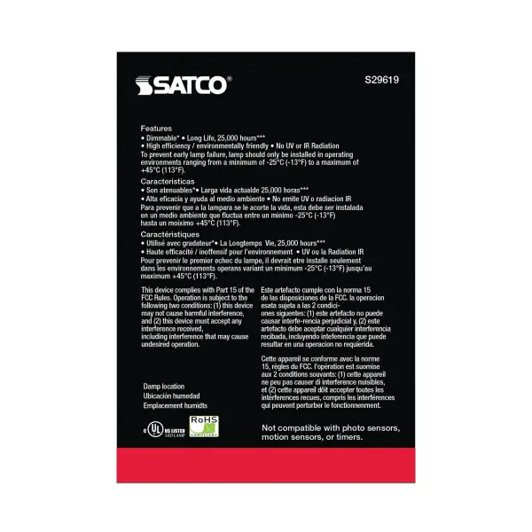 4 Watt - LED G25 - 2700K - Medium base - 120 Volt - Image 4