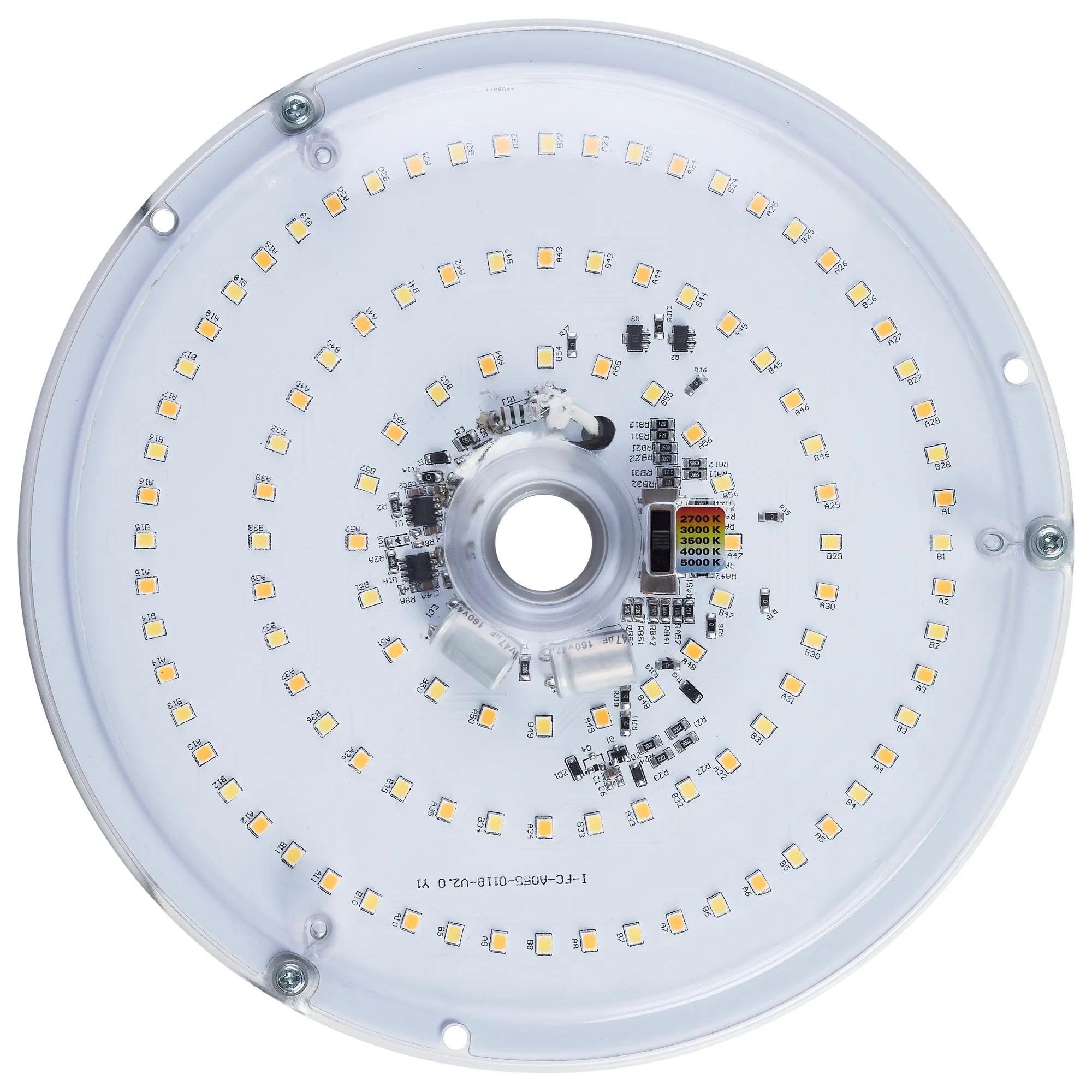 21 Watt LED Light Engine - 27K/30K/35K/40K/50K CCT Selectable - Clear - 120 Volt