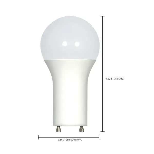 15 Watt - A19 LED - Frosted - 4000K - GU24 base - 220 deg. Beam Angle - 120 Volt - Image 9
