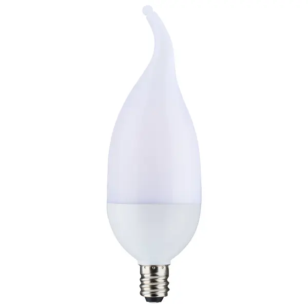 2 Watt LED Flame Bulb - B11 - Candelabra base - 120 Volt - Image 2