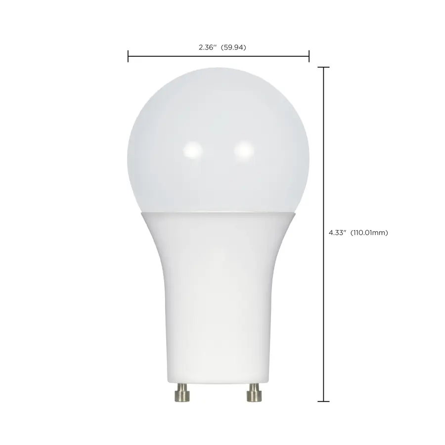 11 Watt - A19 LED - 2700K - GU24 base - 220 deg. Beam Angle - 120 Volt - Image 8
