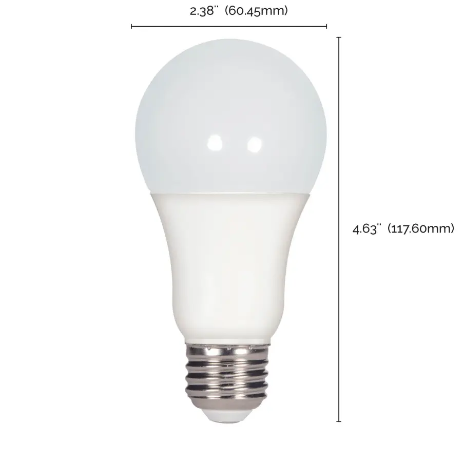 15 Watt - A19 LED - Frosted - 3000K - Medium base - 220 deg. Beam Angle - 120 Volt - Image 5
