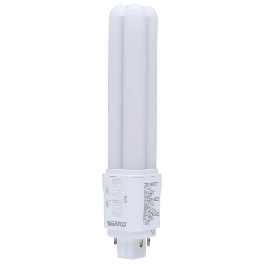 9.5 Watt LED PL - 30K/35K/40K CCT Selectable - G24q Base - Type A/B - 120-277 Volt - Image 1