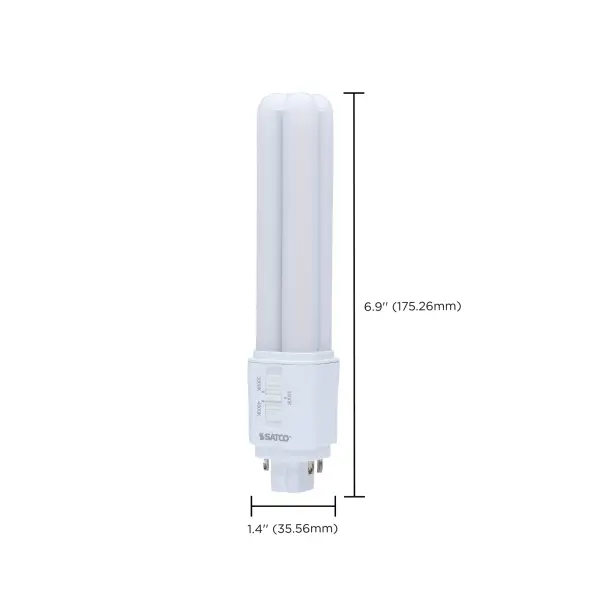 9.5 Watt LED PL - 30K/35K/40K CCT Selectable - G24q Base - Type A/B - 120-277 Volt - Image 12