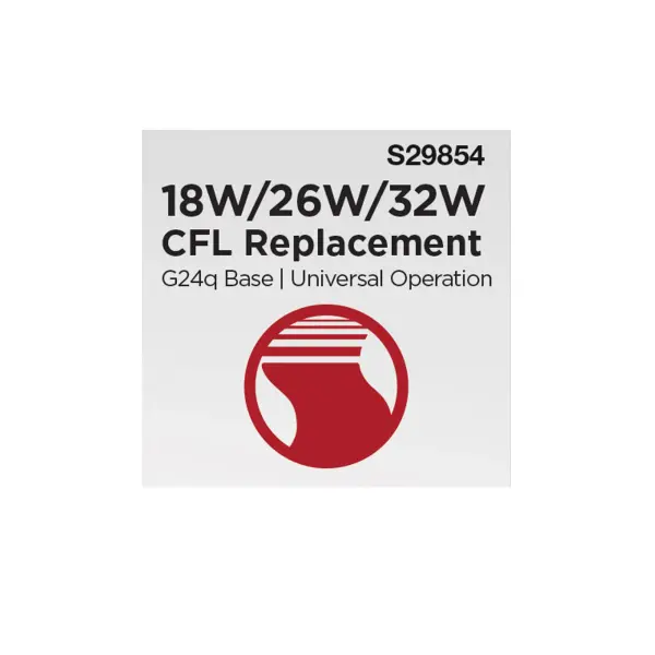 9.5 Watt LED PL - 30K/35K/40K CCT Selectable - G24q Base - Type A/B - 120-277 Volt - Image 9