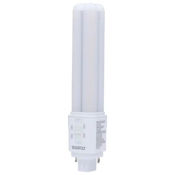 9 Watt LED PL - 27K/3K/35K/4K CCT Selectable - G24d Base - Type B - 120-277 Volt - Image 1