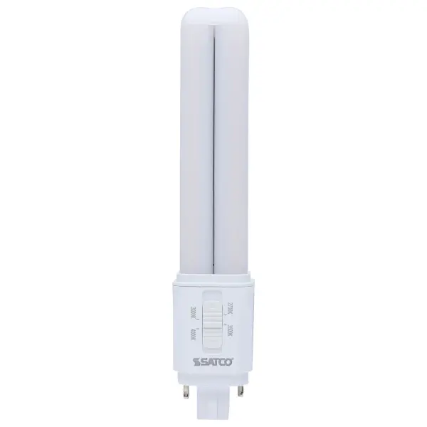 9 Watt LED PL - 27K/3K/35K/4K CCT Selectable - G24d Base - Type B - 120-277 Volt - Image 2