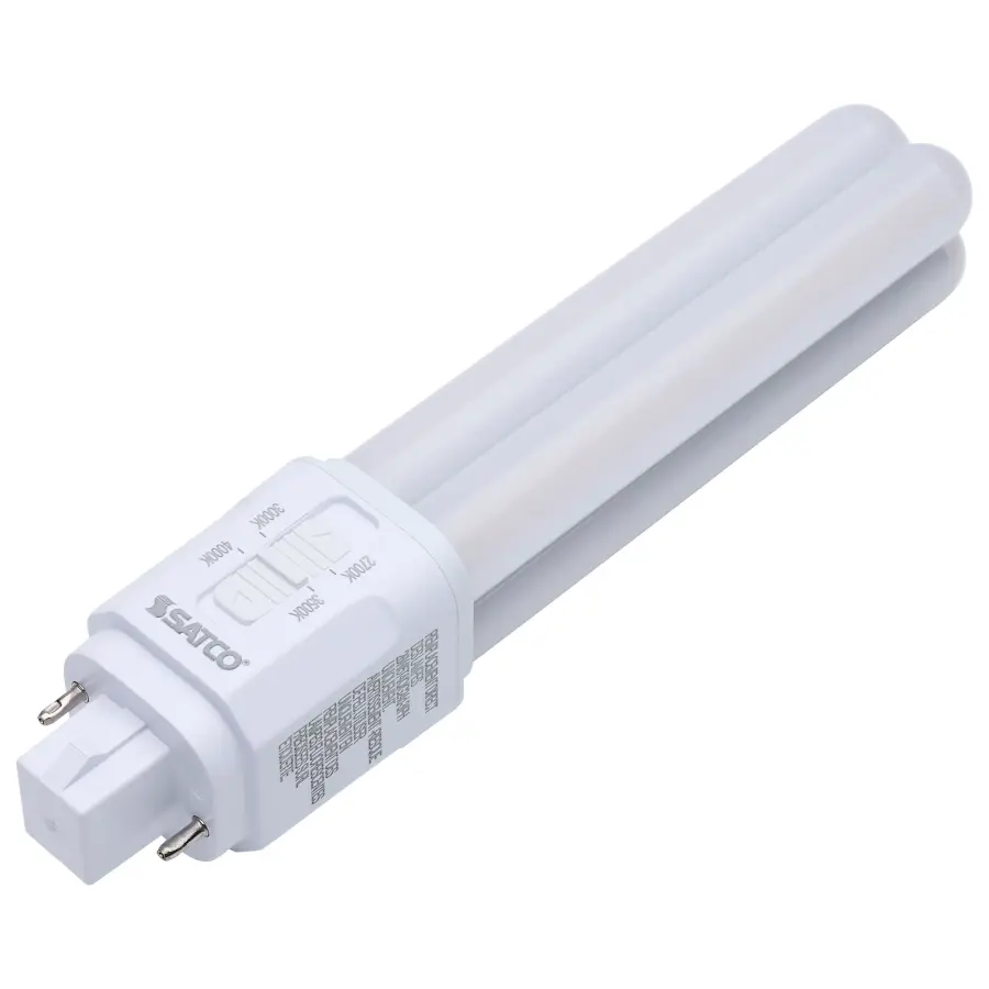 9 Watt LED PL - 27K/3K/35K/4K CCT Selectable - G24d Base - Type B - 120-277 Volt - Image 3