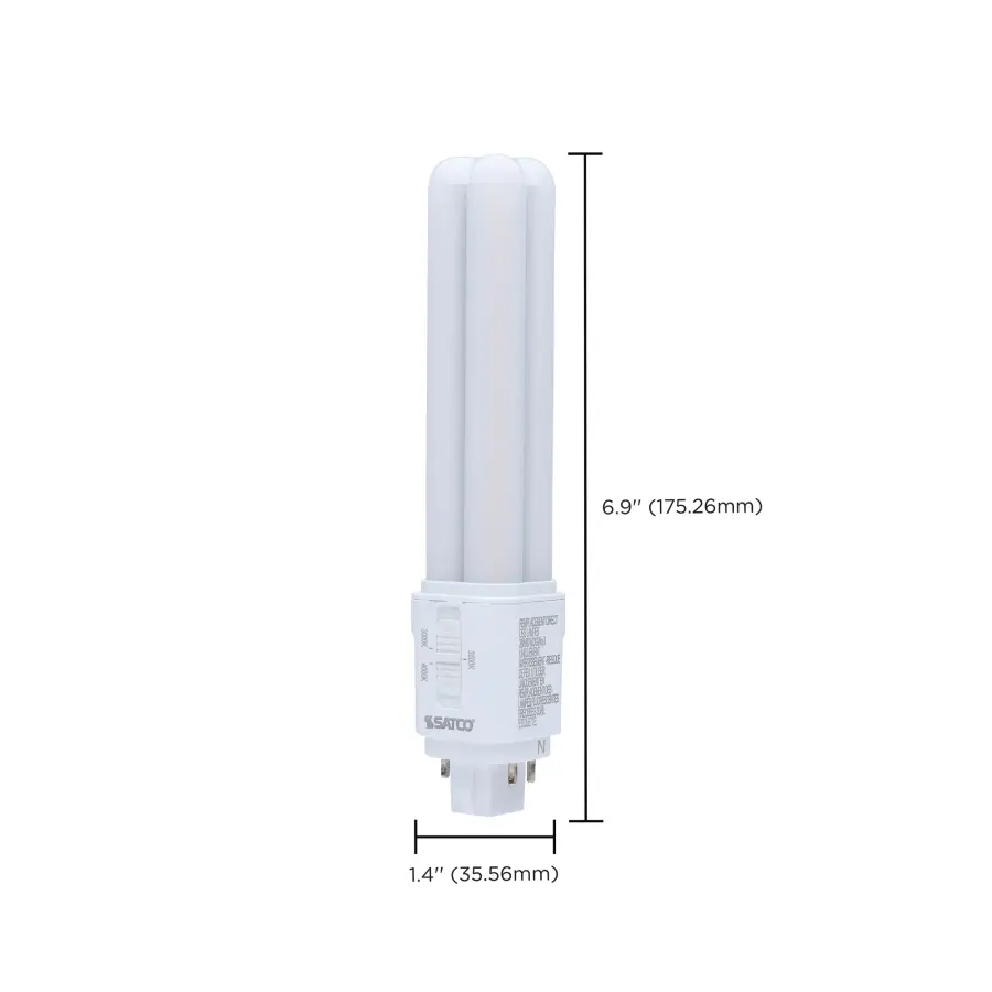 9.5 Watt LED PL - 30K/35K/40K CCT Selectable - G24q Base - Type A - Image 12