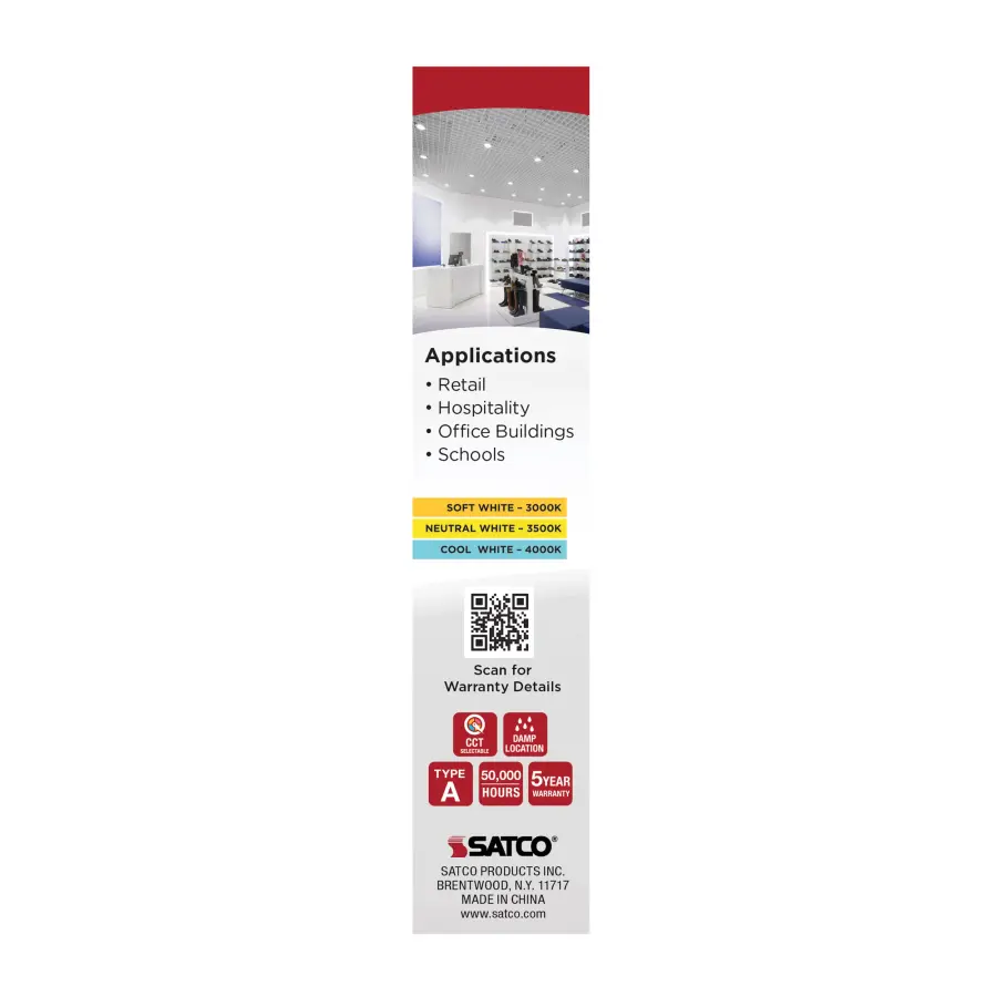 9.5 Watt LED PL - 30K/35K/40K CCT Selectable - G24q Base - Type A - Image 7