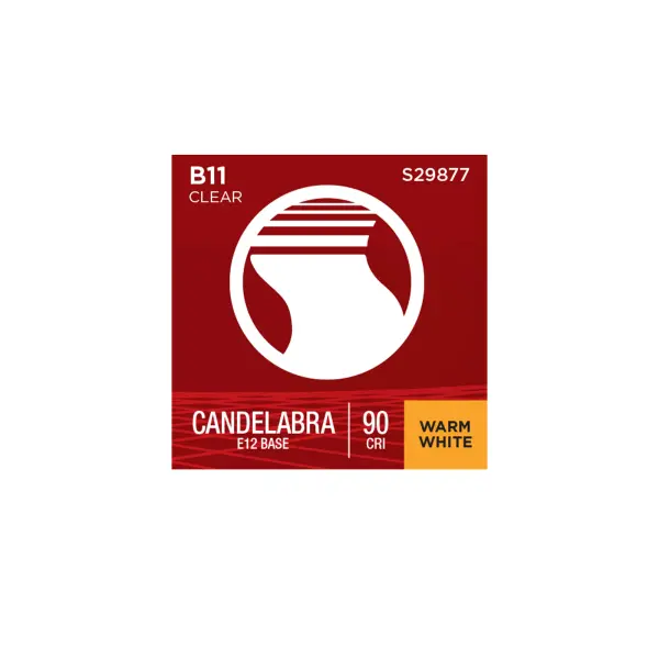 4.5 Watt B11 LED Filament - Clear - Candelabra base - 2700K - 350 Lumens - 120 Volt - Image 10