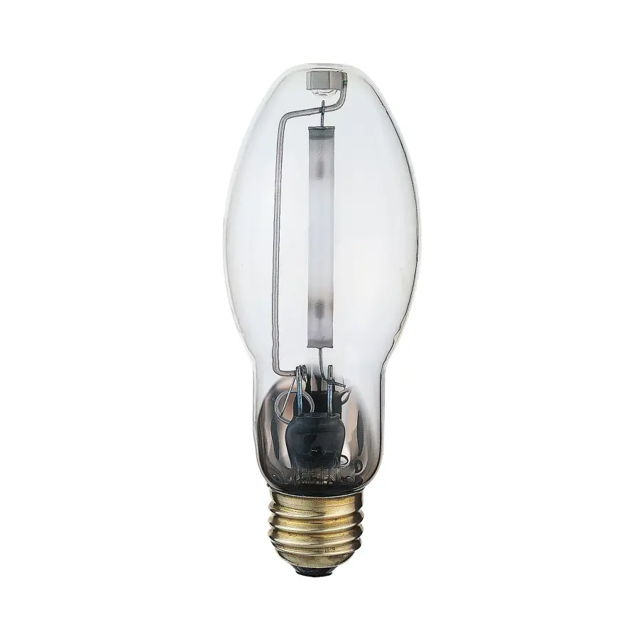 70 Watt - High Pressure Sodium HID - Medium base - ED17 - Clear - 22 CRI - 2100K - Image 1