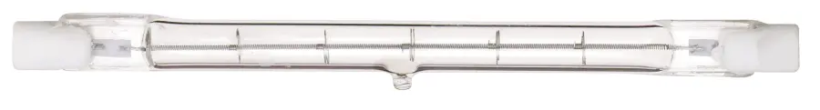 200 Watt - Halogen - T3 - Clear - 1500 Average rated hours - 3400 Lumens - Double Ended base - 118mm - 120 Volt