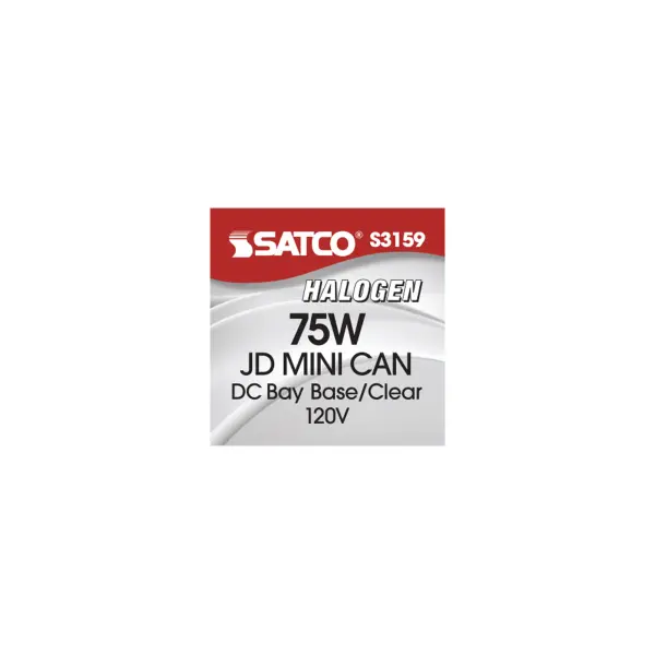 75 Watt - Halogen - T4 - Clear - 2000 Average rated hours - 1250 Lumens - DC Bay base - 120 Volt - Image 6