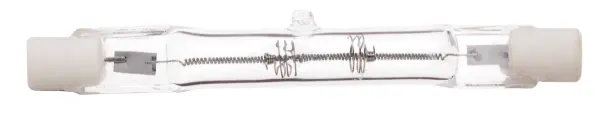 250 Watt - Halogen - T3 - Clear - 1500 Average rated hours - 4500 Lumens - Double Ended base - 78mm - 120 Volt