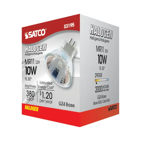 10 Watt - Halogen - MR11 - 2000 Average rated hours - Sub Miniature 2 Pin base - 12 Volt - Image 4