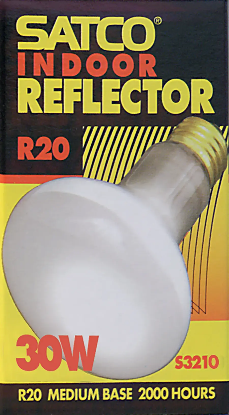 30 Watt R20 Incandescent - Frost - 2000 Average rated hours - 185 Lumens - Medium base - 120 Volt - Image 2